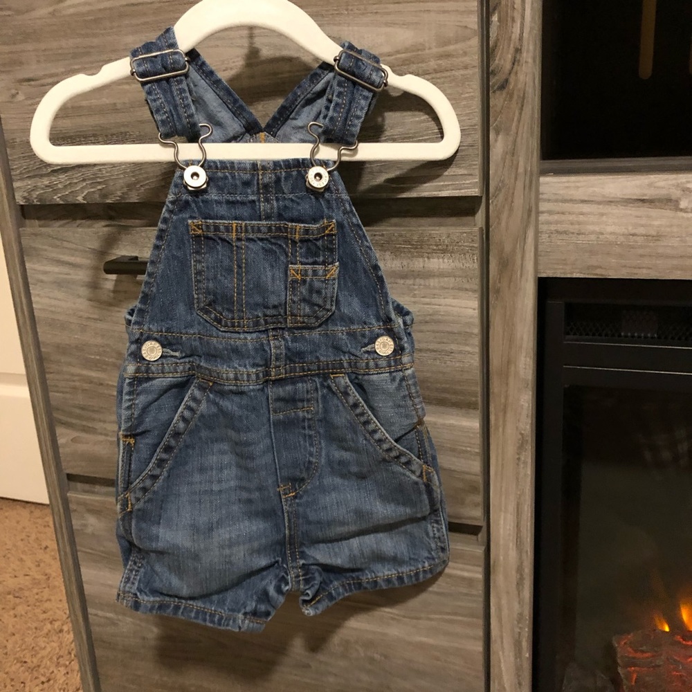 Baby GAP blue jean overalls